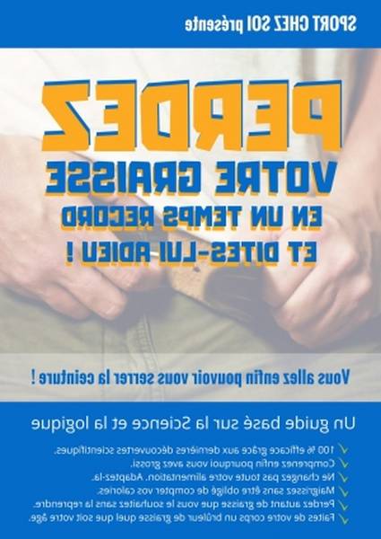 perdre du poids chez soi